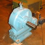 Coal Infeed Double Worm Gearbox 4x8 inch